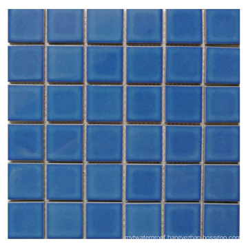 48X48 Square Glaze Porcelain Swimming Pool Tiles Ceramic Mosaic